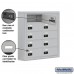 Salsbury Cell Phone Storage Locker - 5 Door High Unit (5 Inch Deep Compartments) - 10 B Doors - steel - Surface Mounted - Resettable Combination Locks